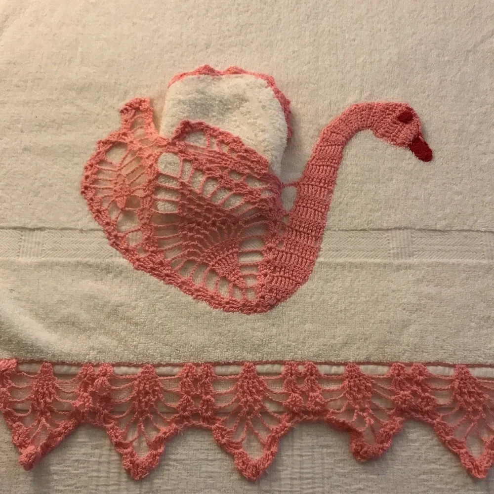 Handmade vintage towel